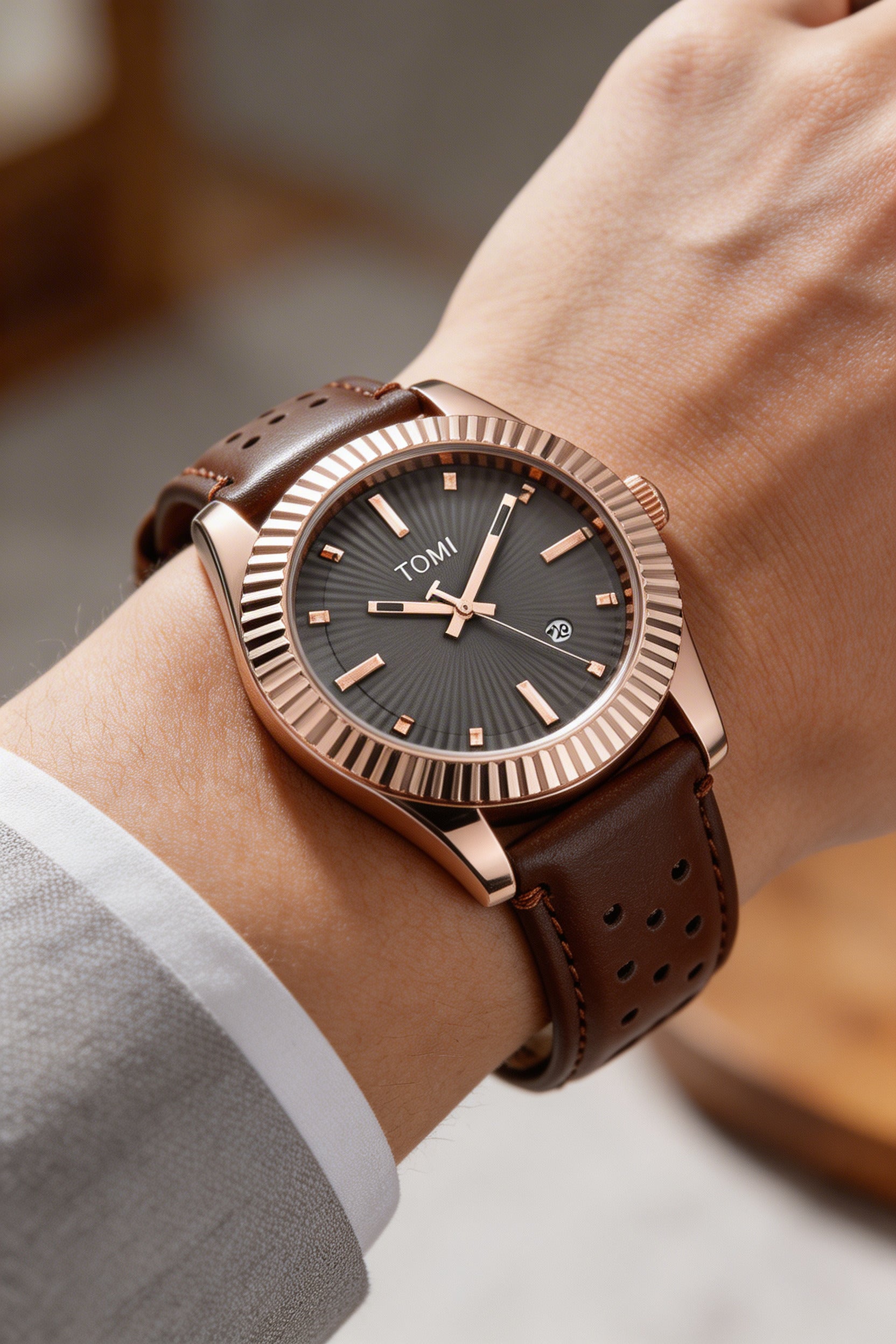 Tomi Watch: Sleek, Elegant & Versatile Timepiece